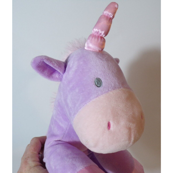 Kellytoy Pink/Purple Unicorn Plush 15” Stuffed Toy Pre-Owned - Picture 4 of 4